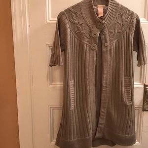 Tunic length sweater, like new